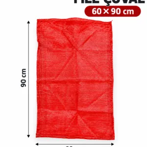60X90 KIRMIZI FİLE ÇUVAL
