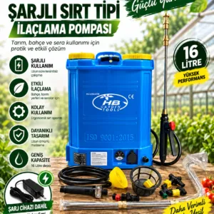 İlaçlama Pompası Şarjlı